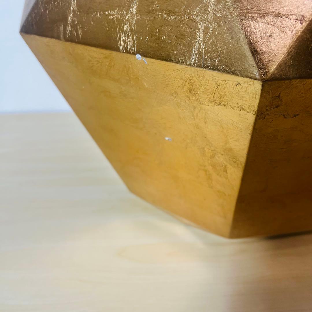 Francfranc ダイヤモンドテーブル ゴールド