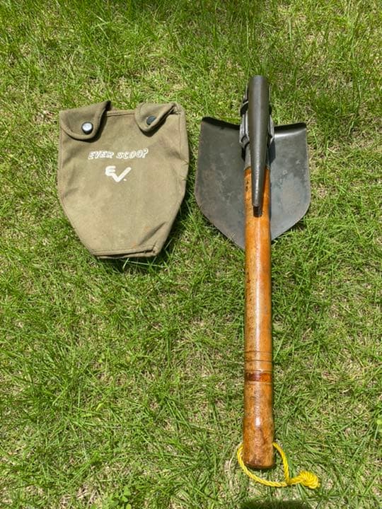 希少ビンテージ　ever scoop 折り畳みスコップ＆ピッケル