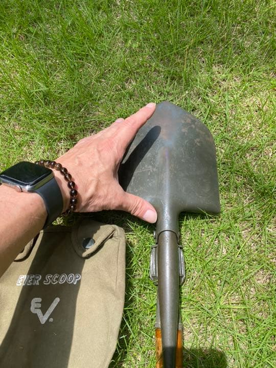 希少ビンテージ　ever scoop 折り畳みスコップ＆ピッケル