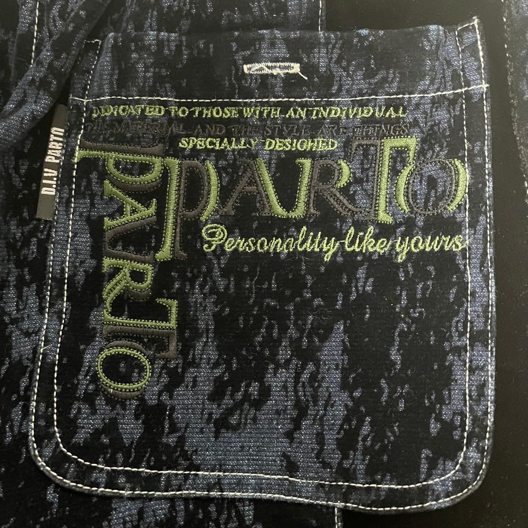 極美品✨90s PARTO SPORT ヘビーベロアセットアップ上下 B系Y2K