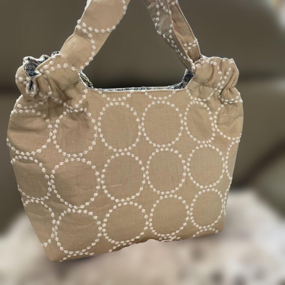 ご依頼品　ミナペルホネン　tambourineシャーリングバッグ&miniポーチ