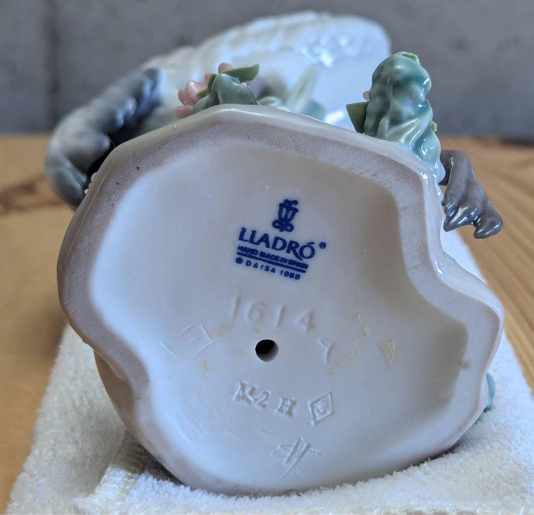 Lladro 白鷺の陶器彫刻 01614