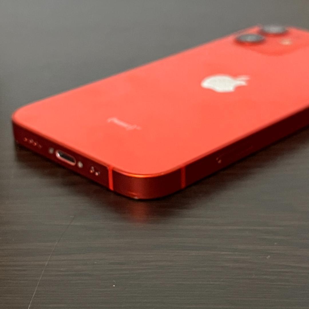 【中古】SB iPhone 12 mini 64GB レッド【動作確認済み】