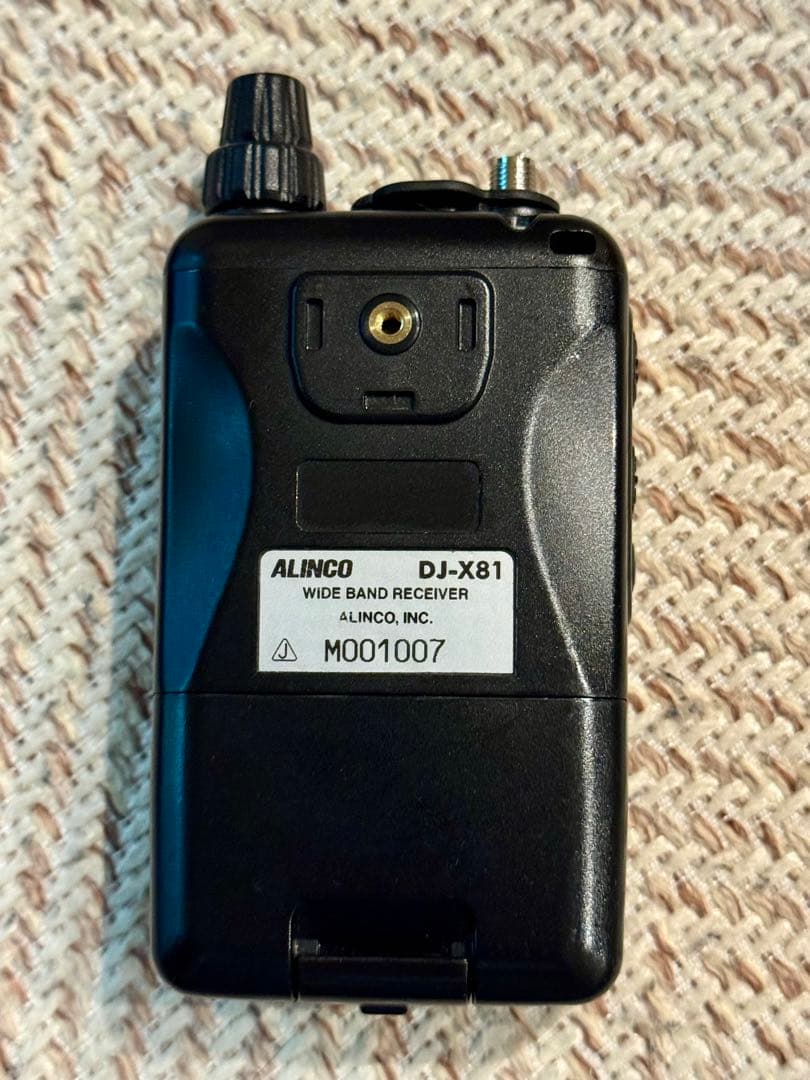 ALINCO DJ-X81 広帯域受信機 防災ラジオ