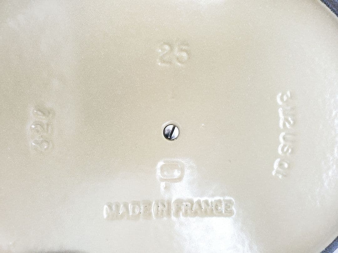 【週末価格】LE CREUSET　オーバル　25㎝　ル・クルーゼ