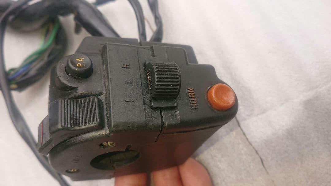 ホンダ CBX400F 希少インテグラ 純正ハンドルスイッチ NC07 当時物