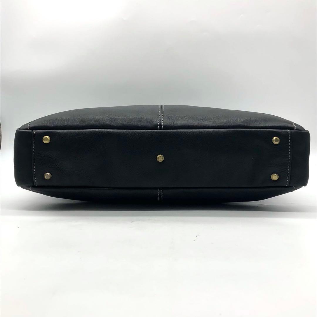✨美品✨土屋鞄 ビジネスバッグ 2way プロータ 3室 A4可能 防水レザー