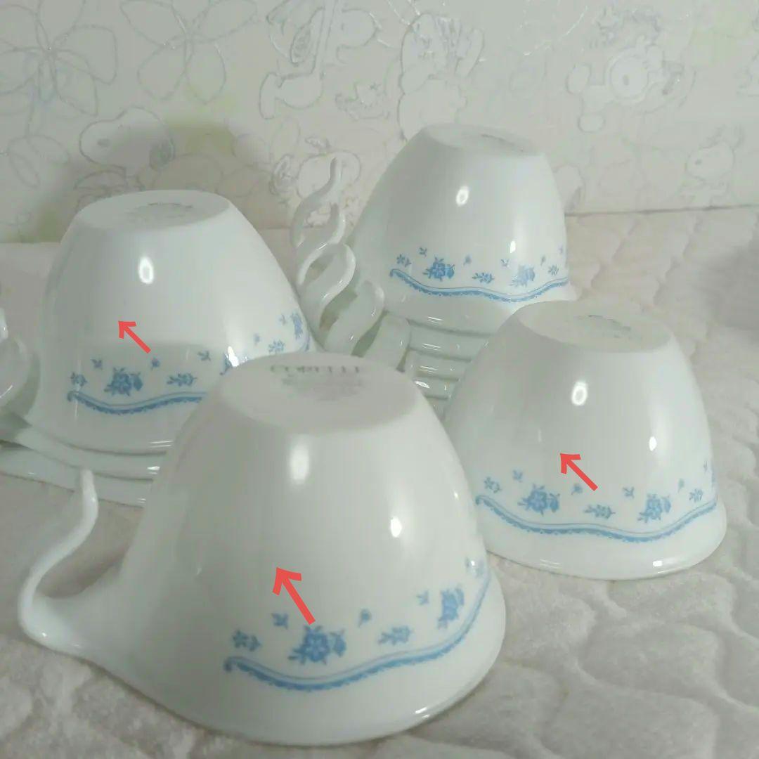 10枚＋10客　コレール　カップ　平皿