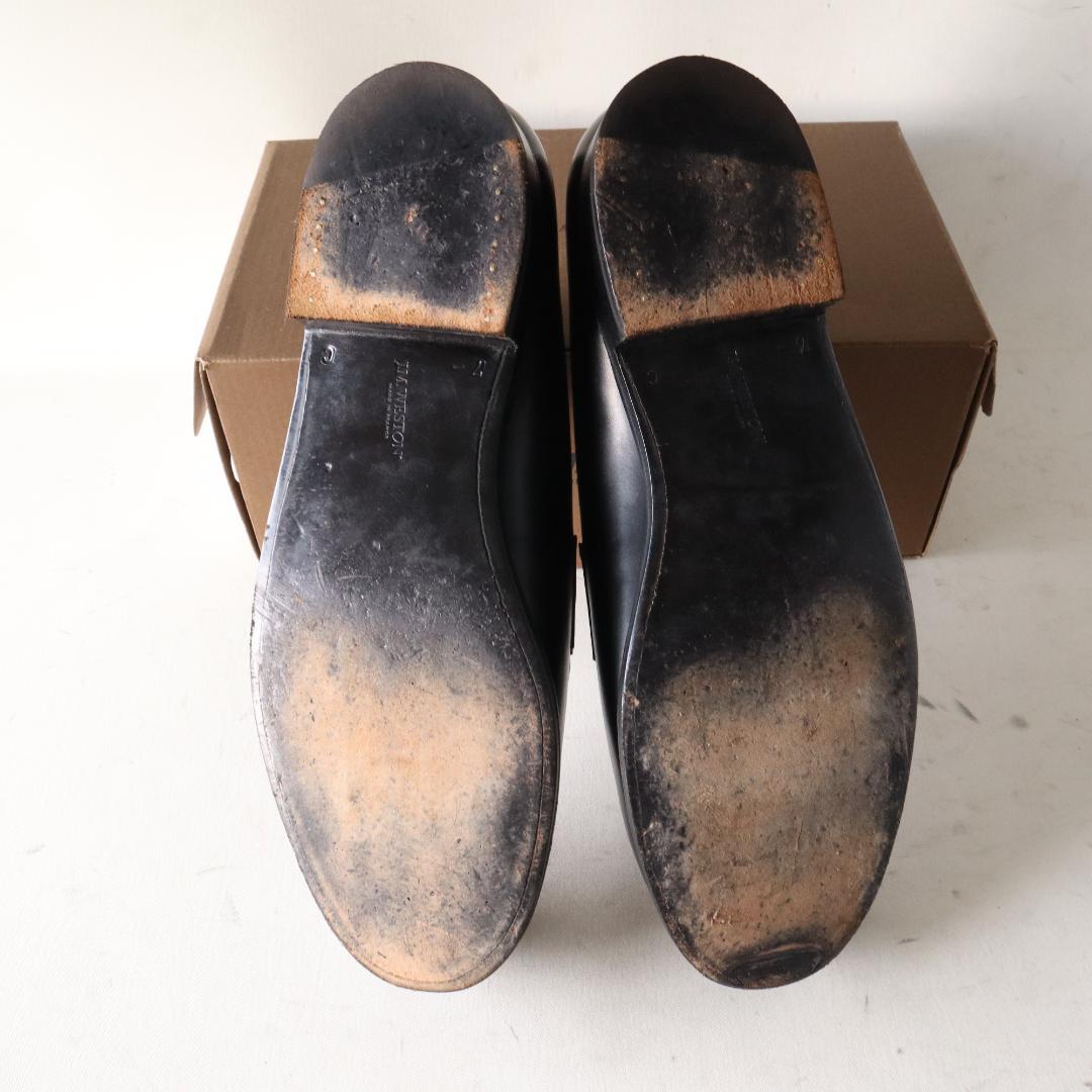 美品J.M. WESTON 180シグニチャーローファー 7C ブラック 黒