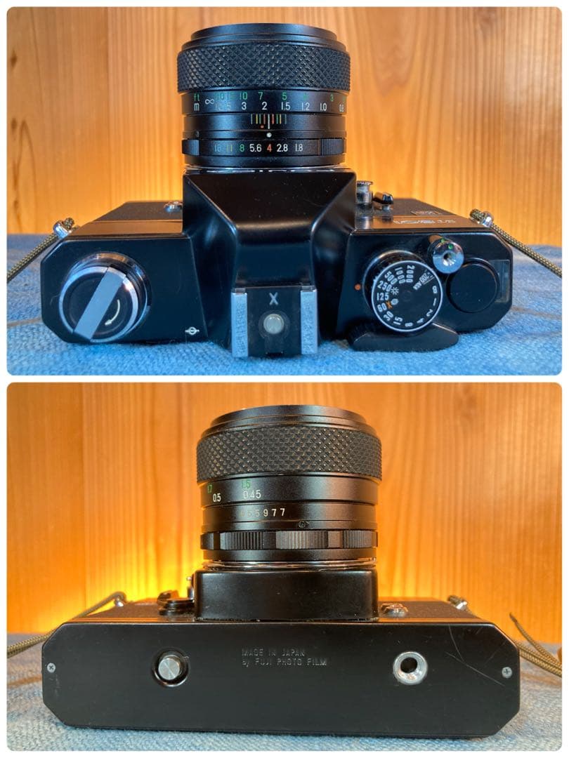 ★完動品＊美品★fujica st801／fujinon f1.8★初期保証