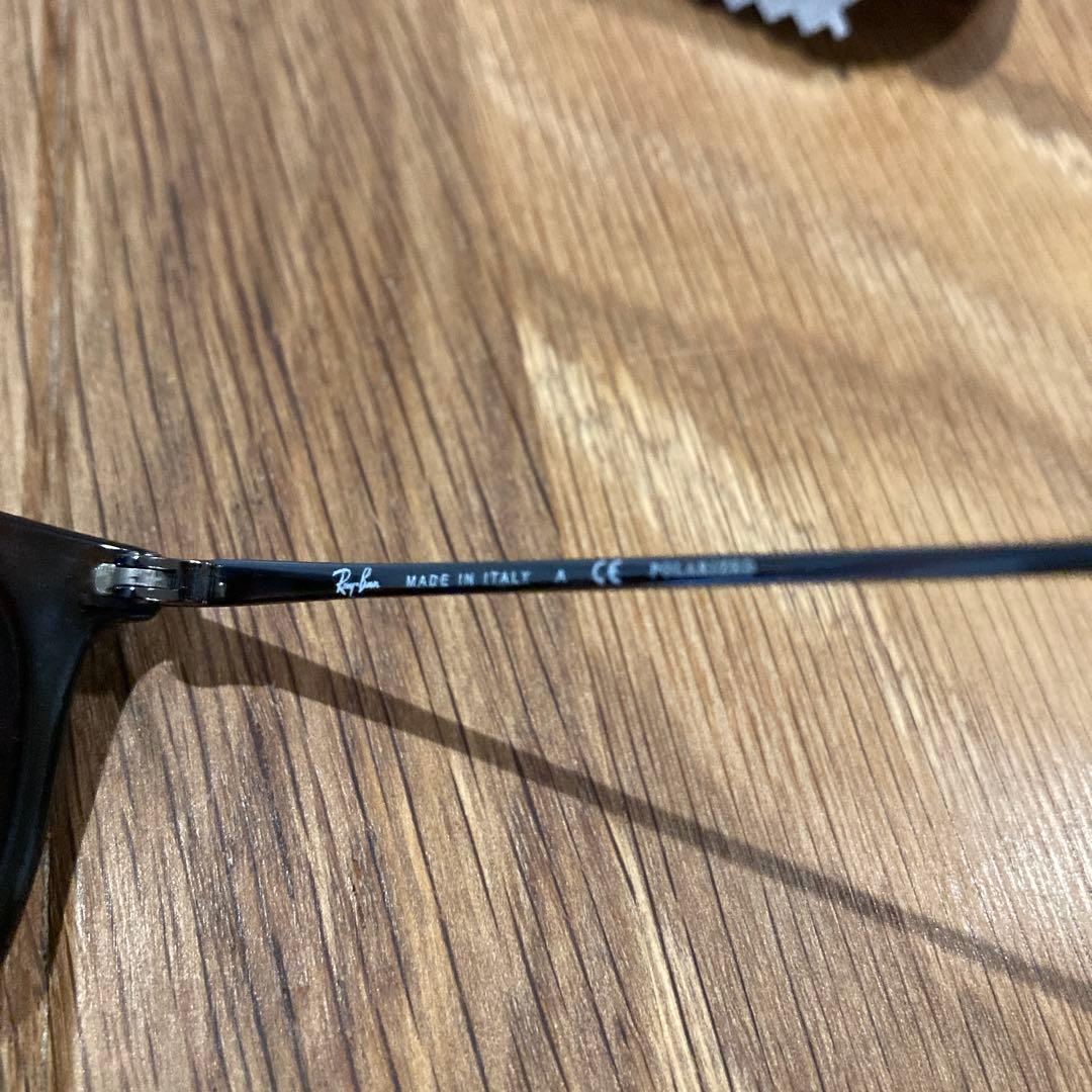 レイバンERIKAクラシック偏光レンズ鼈甲×メタル