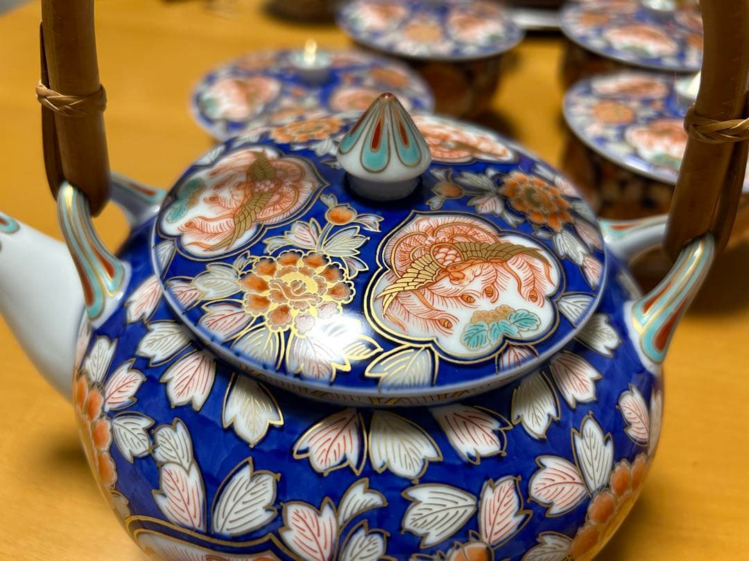 有田焼幸楽窯　陶磁器セット 急須と食器