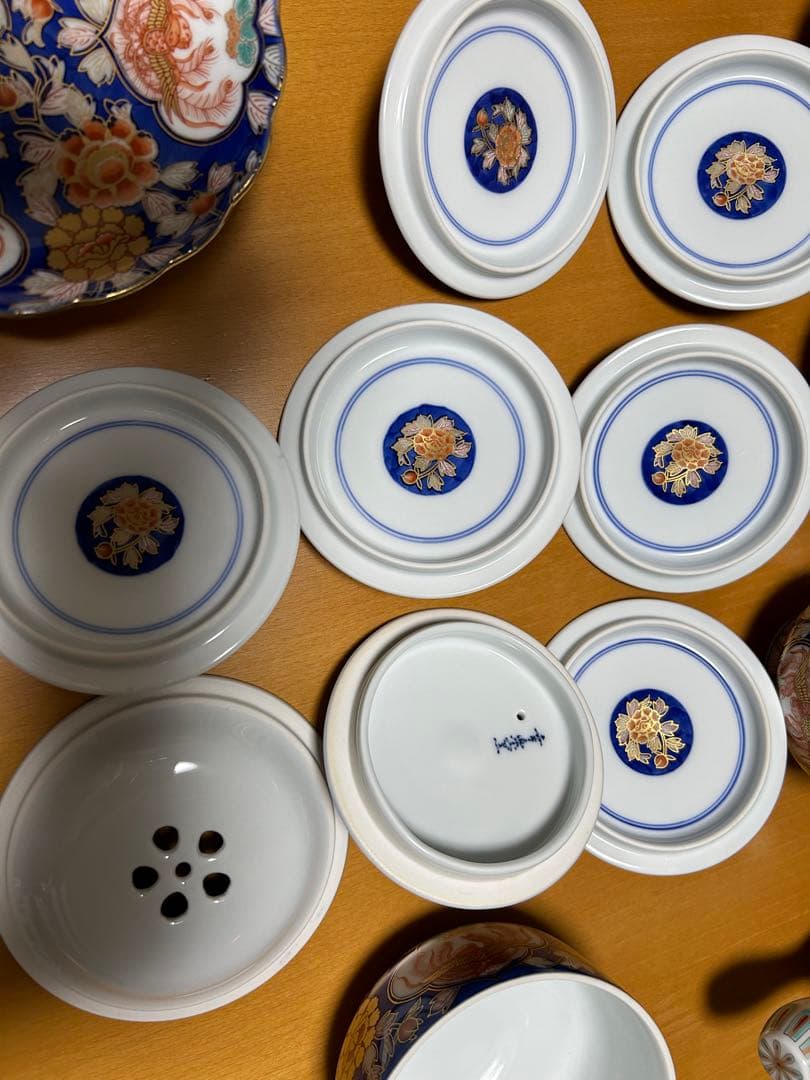 有田焼幸楽窯　陶磁器セット 急須と食器