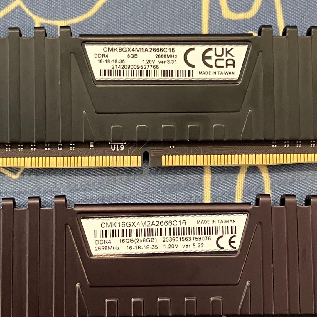 メモリー CORSAIR VENGEANCE LPX DDR4 16GB(8GBx2)