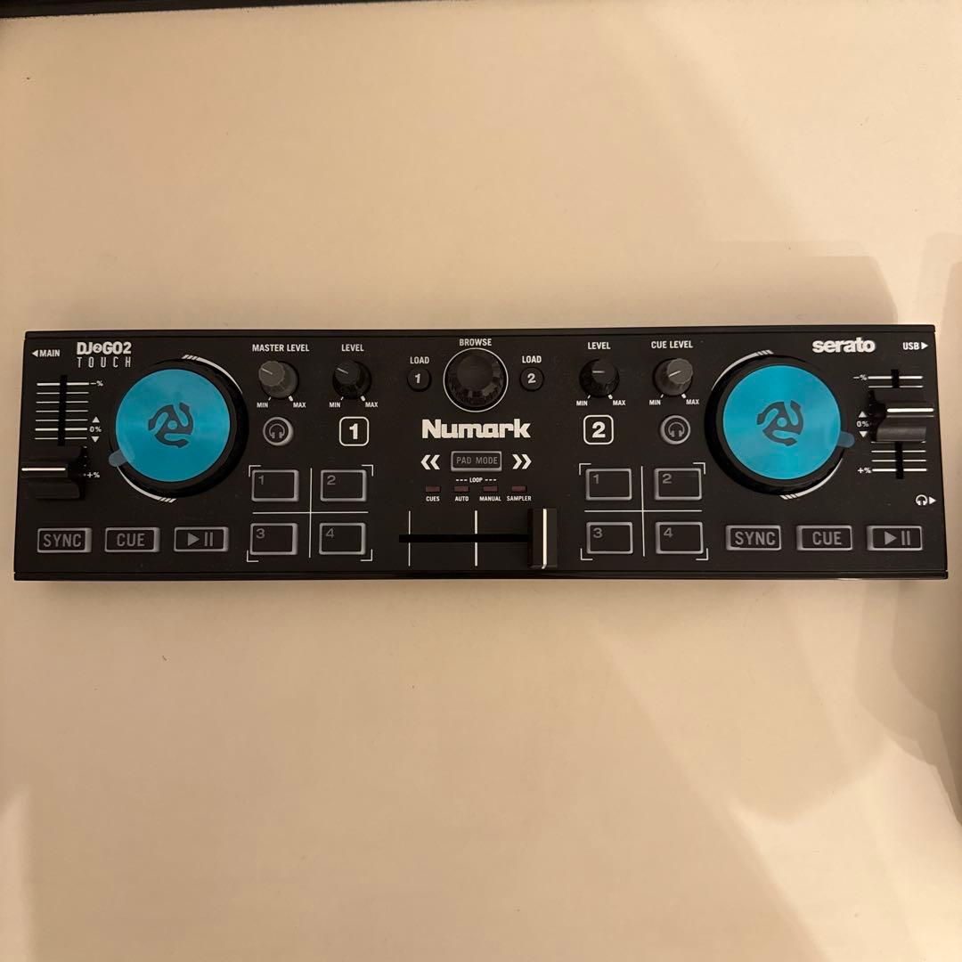 Numark DJ2GO2 Touch ポータブルDJコントローラー