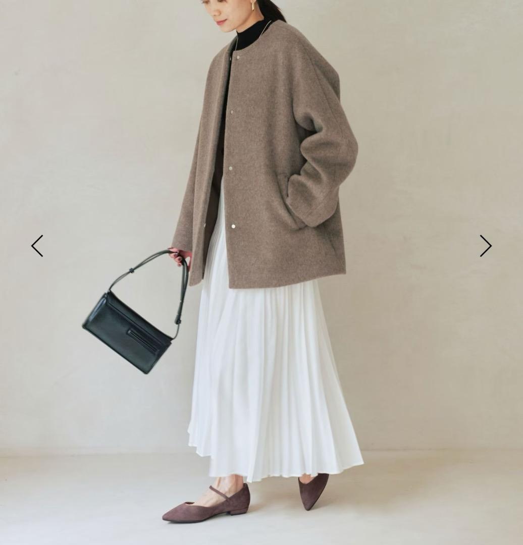 新品未使用　green label relaxing ノーカラーコート