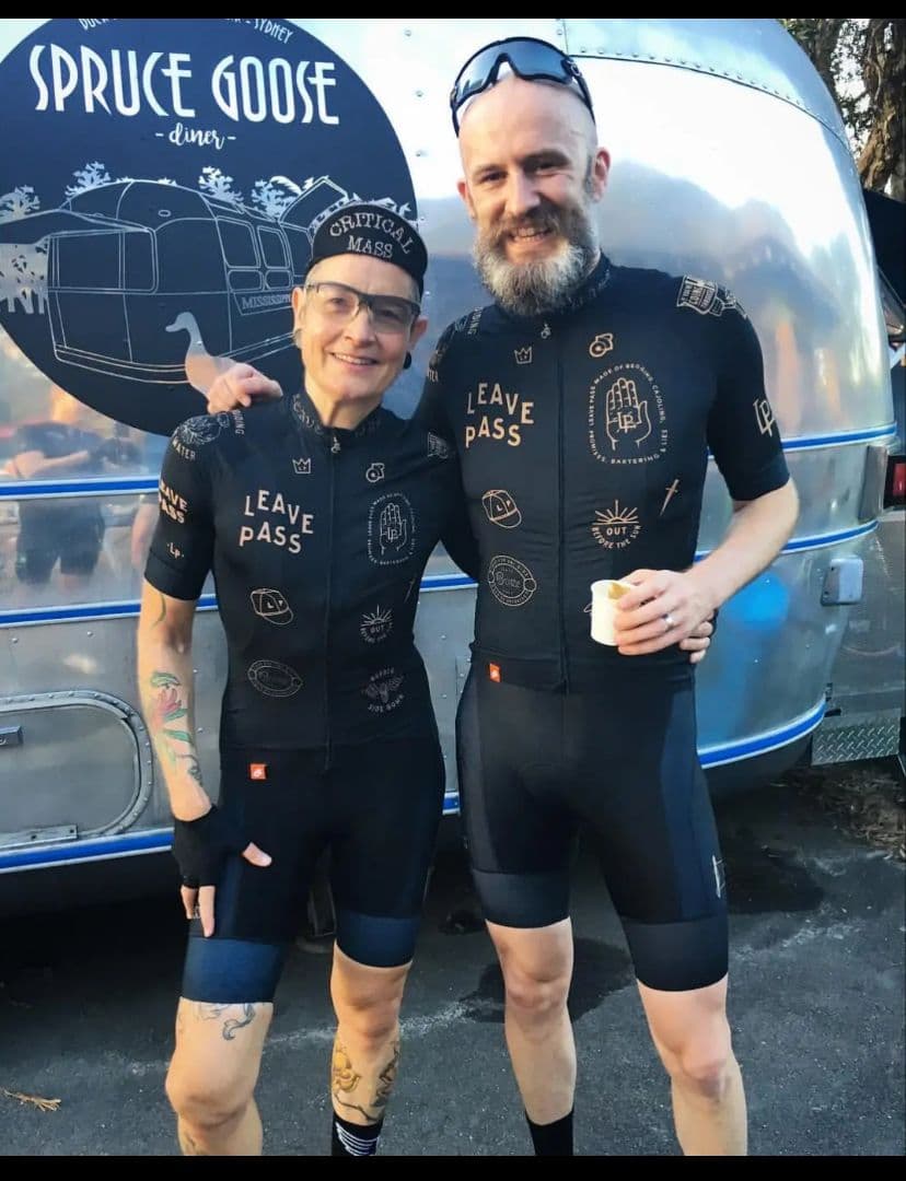 【新品未使用】Leave Pass long sleeve jersey