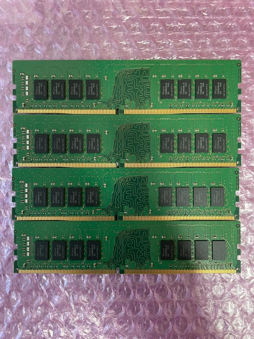メモリ 16GB×4枚=64GB DDR4-2666 SKhynix 動作保証