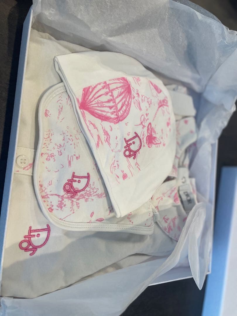 【mint】baby Dior 新生児(ピンク)