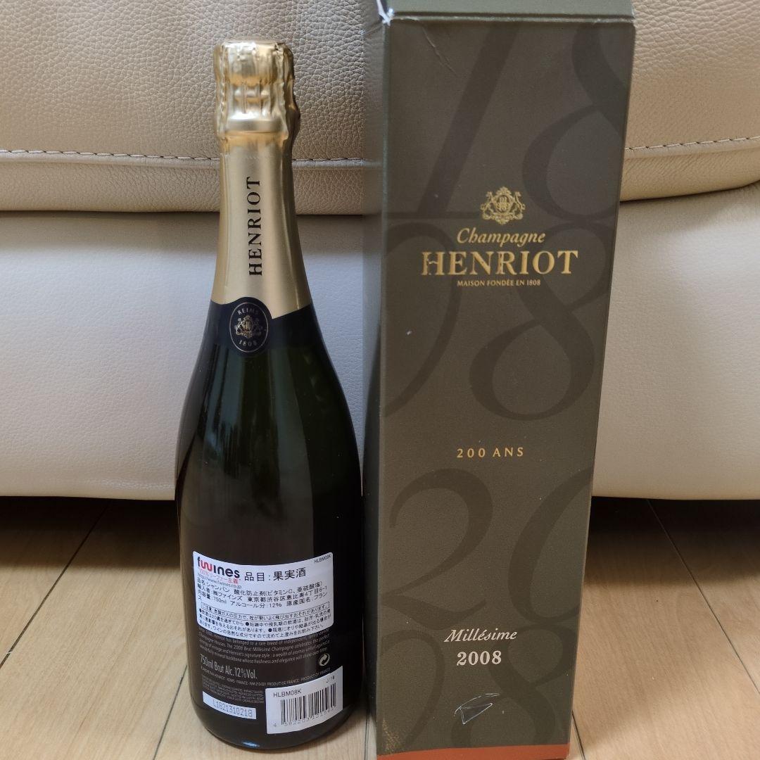 Henriot Millésime 2008 シャンパン 750ml