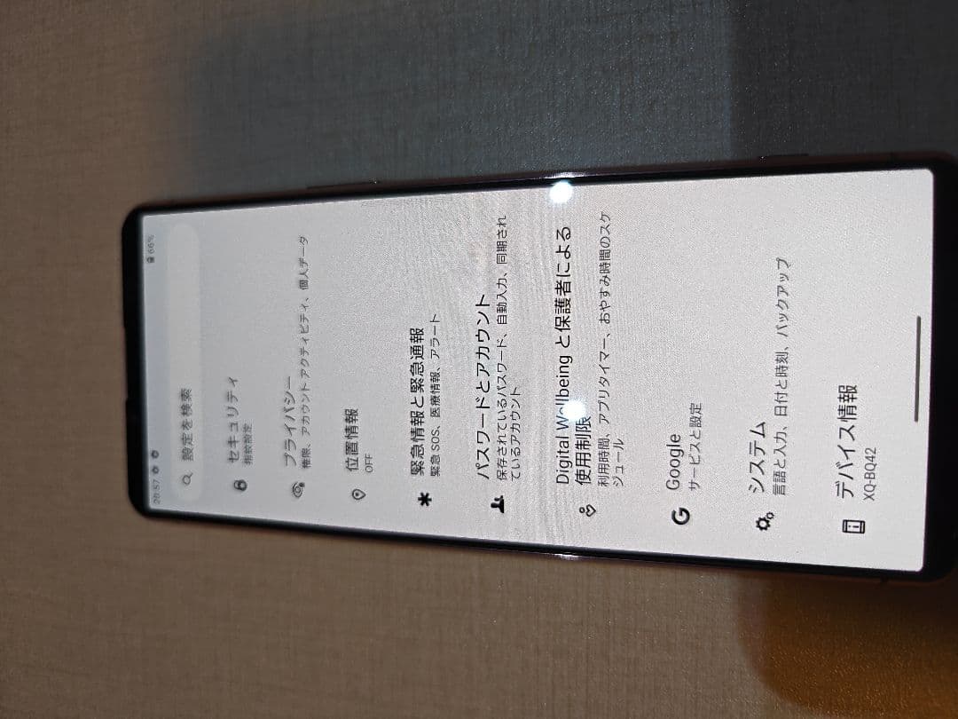 sony xperia 5 iii xq-bq42 simフリー 美品