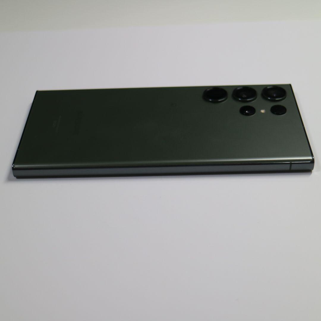【ペン無し 画面キズ】 Galaxy S23 Ultra グリーン au版
