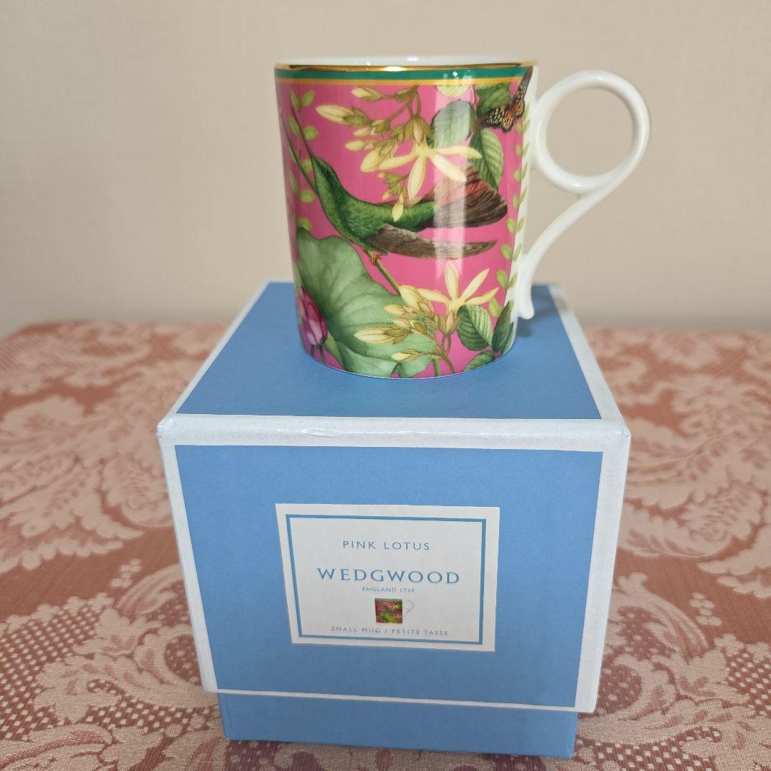  PINK ROTUS、WATERLIRY ２種のカップ&皿