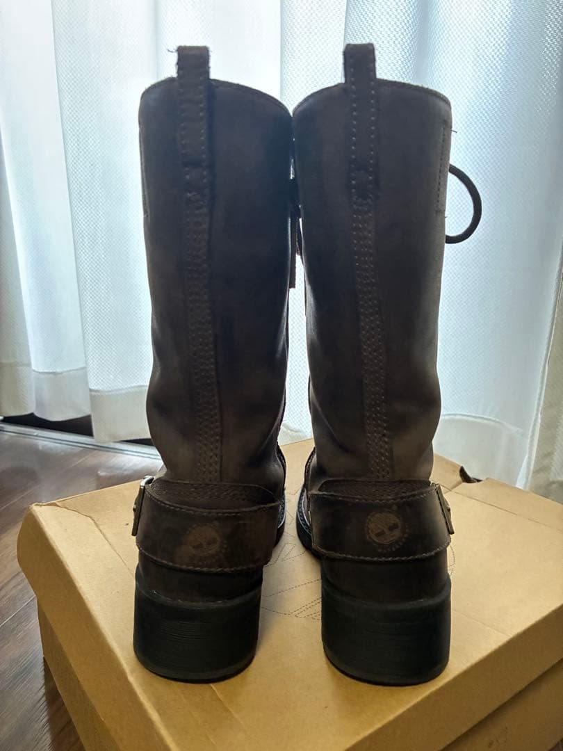 Timberland　編み上げブーツ　ロングブーツ