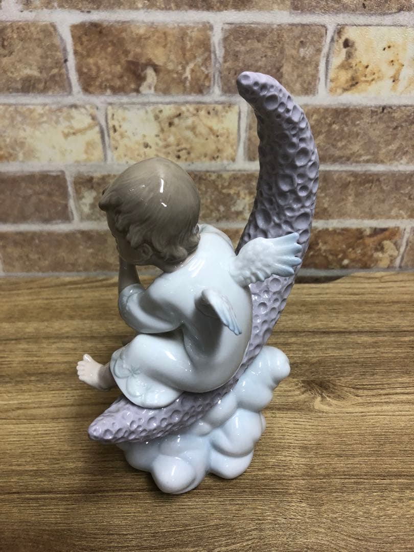 【美品】LLADRO リヤドロ 星を探検する　06839