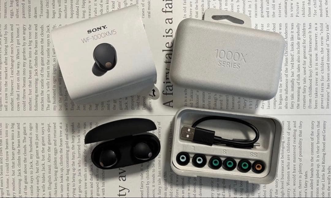 【ソニー SONY モデル名WF-1000XM5】ワイヤレスイヤホン