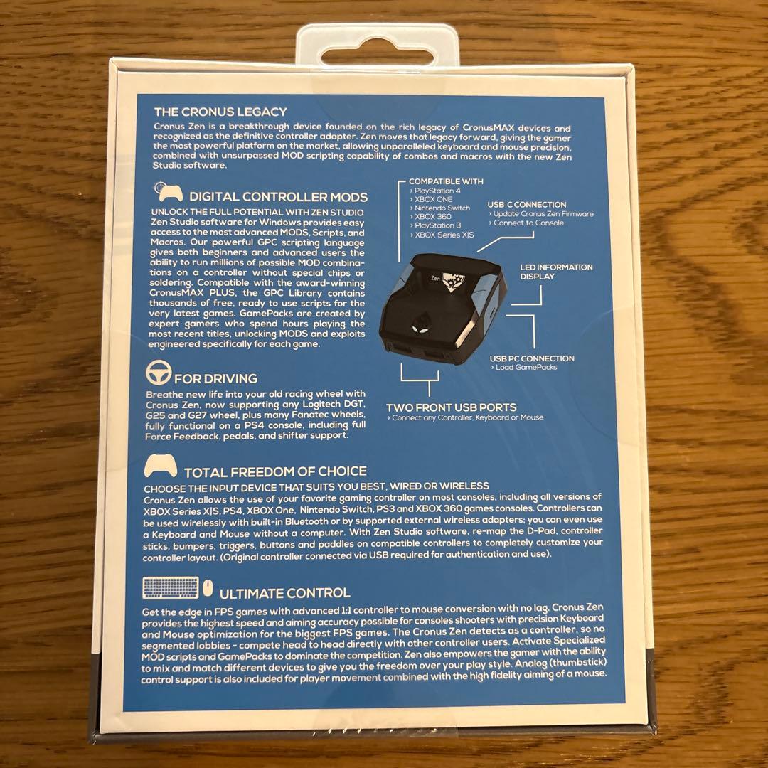 【新品未開封】Cronus Zen ・ クロノスゼン