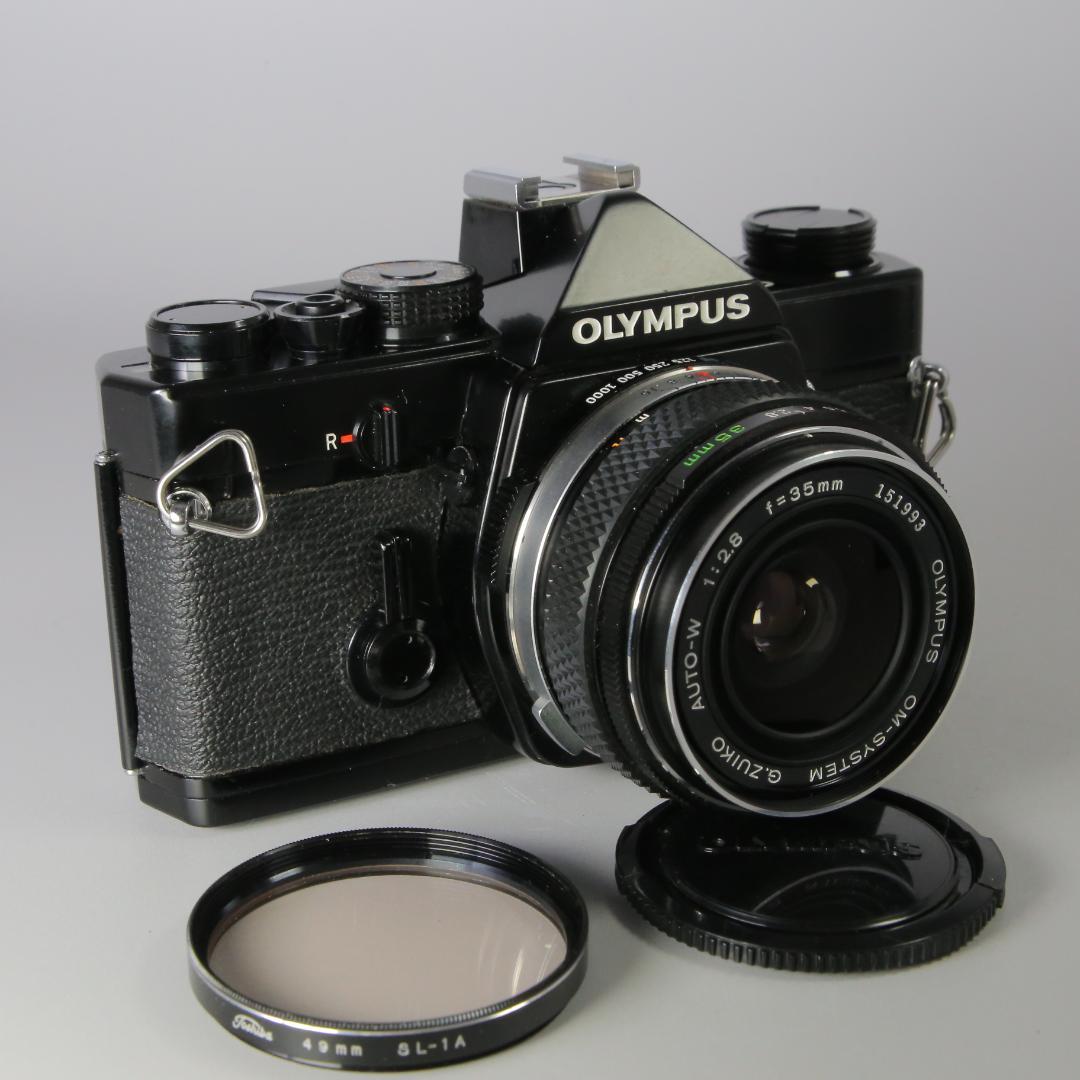 ☆美品☆腐食なし！ OLYMPUS OM-1 35mm F2.8　＃157