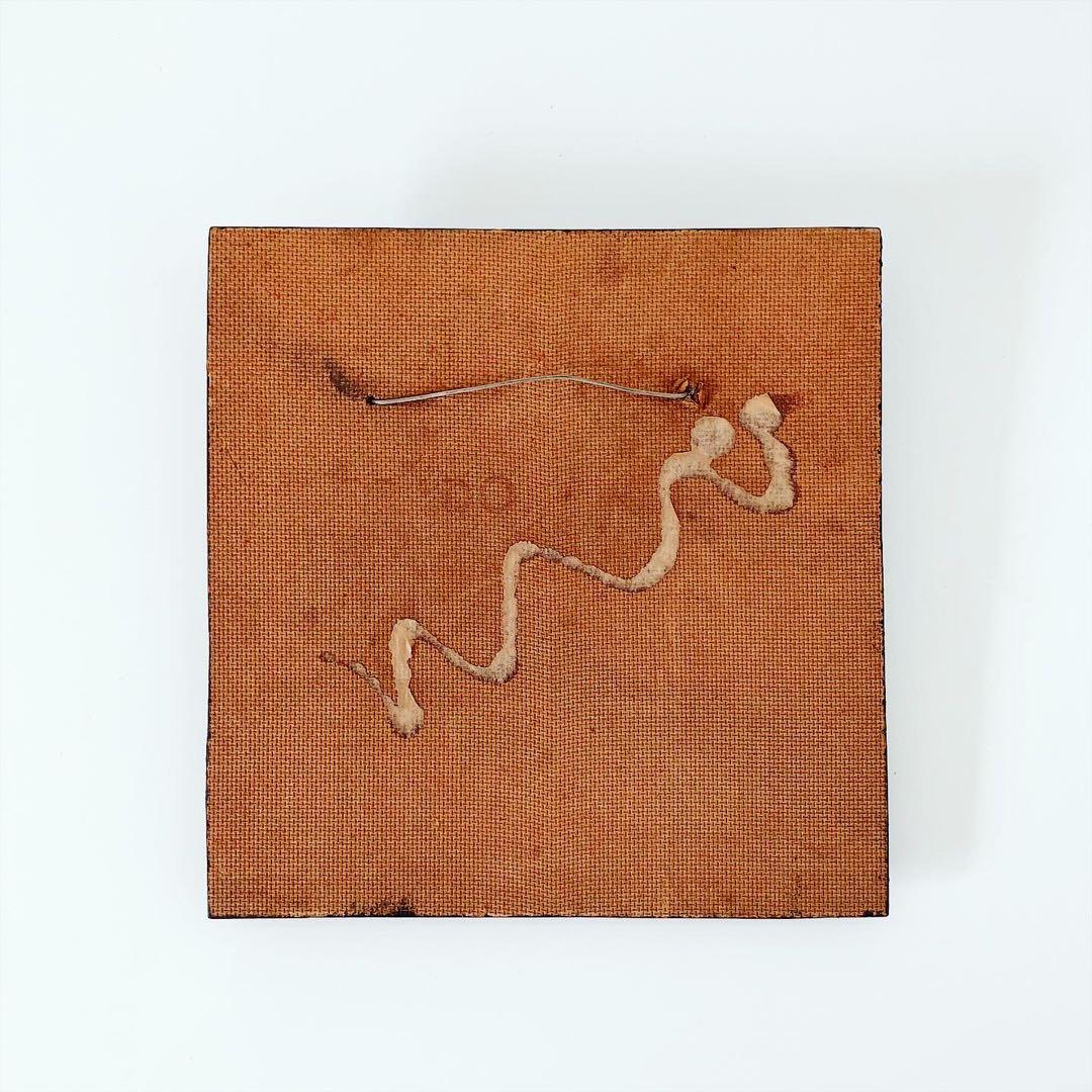 ウォールデコ　ビンテージ雑貨　コッパーアート　　古物　蚤の市　ブロカント