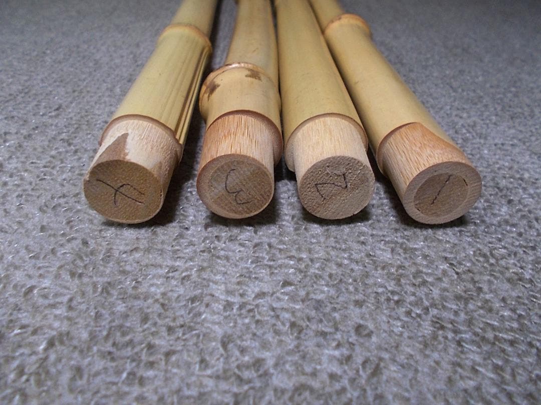 未使用 茶道具 竹台子 利休好写 送料込み