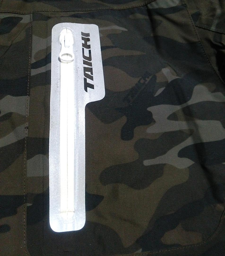 美品 RSタイチ 肩・肘・背中プロテクター付 モトレックウインタージャケット L