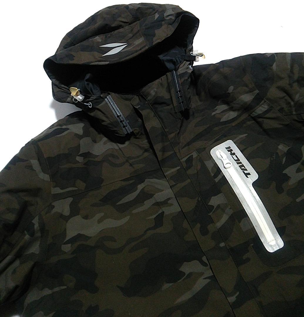 美品 RSタイチ 肩・肘・背中プロテクター付 モトレックウインタージャケット L