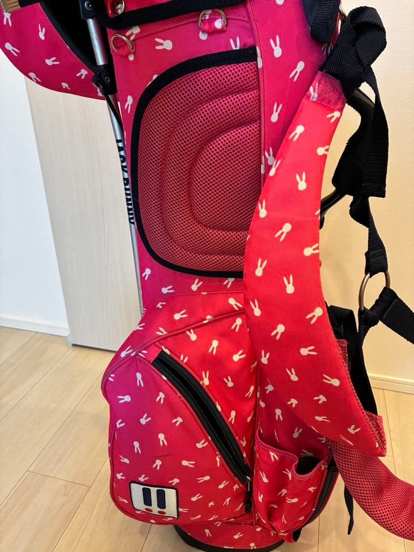 JACK BUNNY ピンク ゴルフバッグ