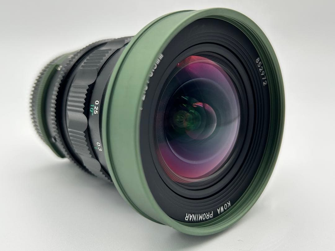 美品 Kowa Prominar 8.5mm f2.8 カメラ レンズ 箱付き