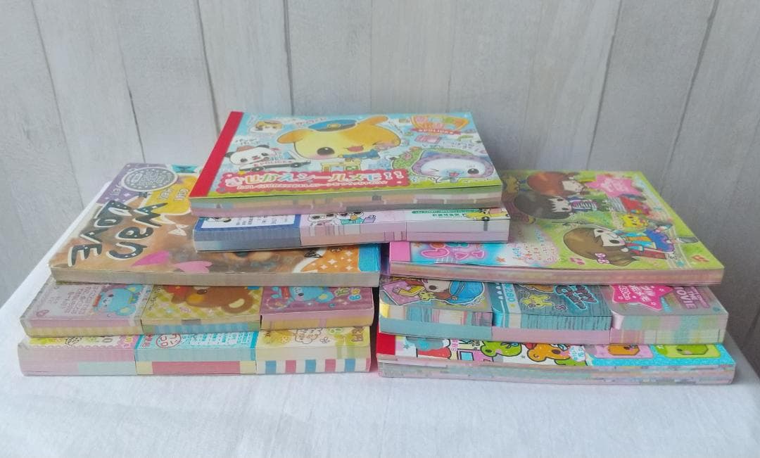 平成レトロ　メモ　犬　アニマル　動物　3段トリプルメモ　きせかえ