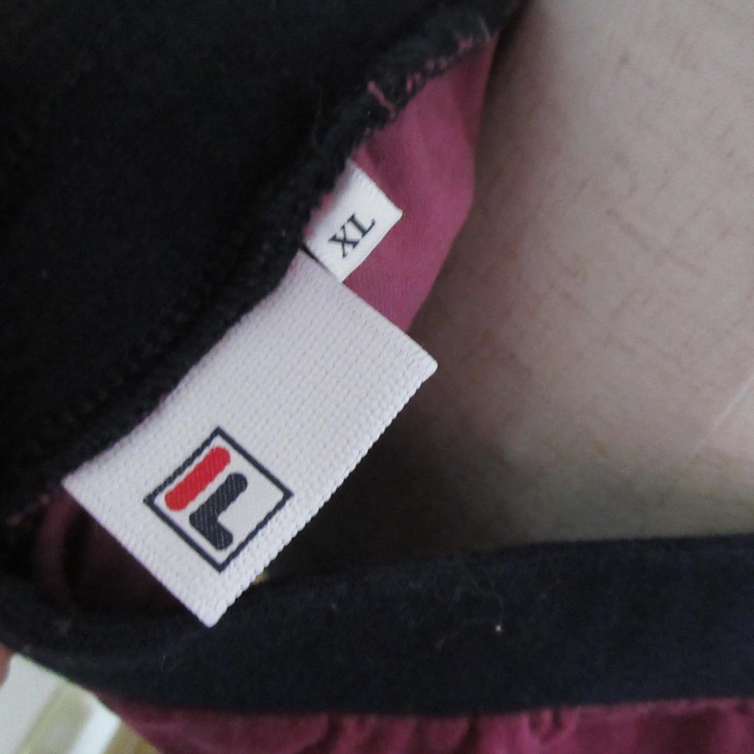美品　FILA テニスウェアセット ネイビー/ワイン　XLサイズ