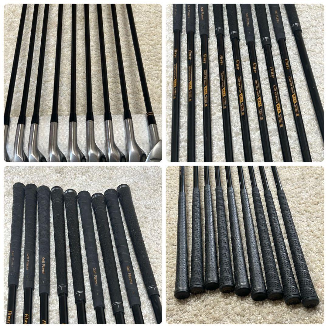 メンズ　右利き用　豪華14本　ゴルフセット　フレックスR キャディバッグ付き