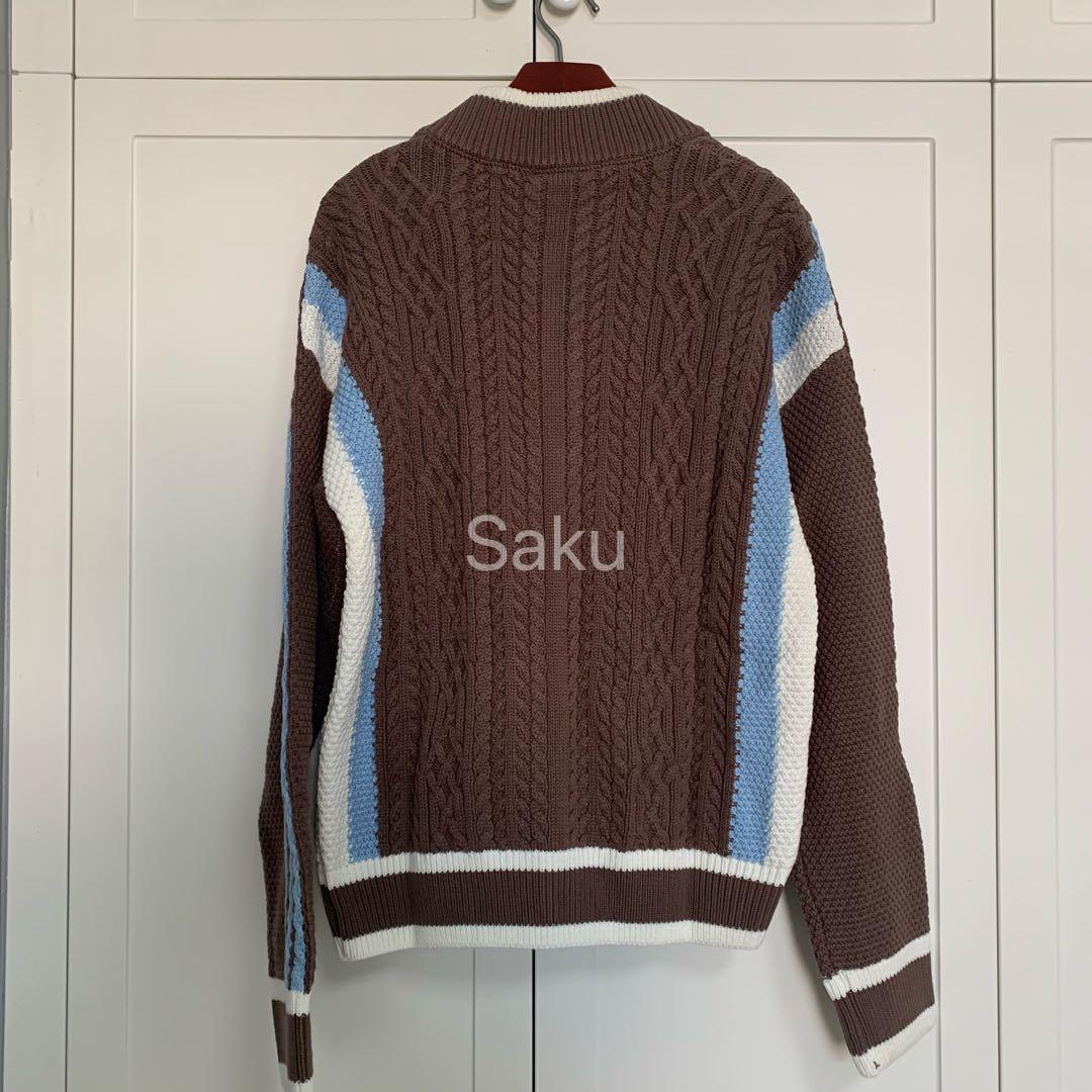 アディダス オリジナルス ニット ジャケット M