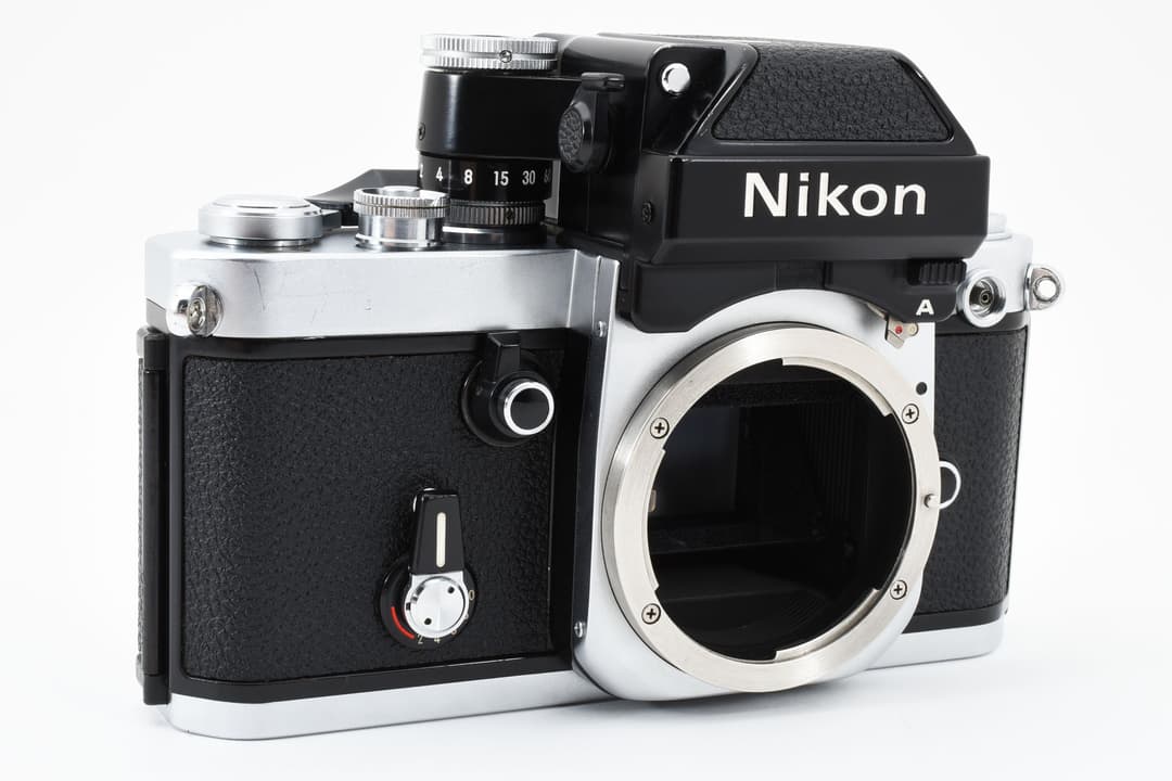 美品 Nikon F2 フォトミックA シルバーブラック モルト新品 #7360
