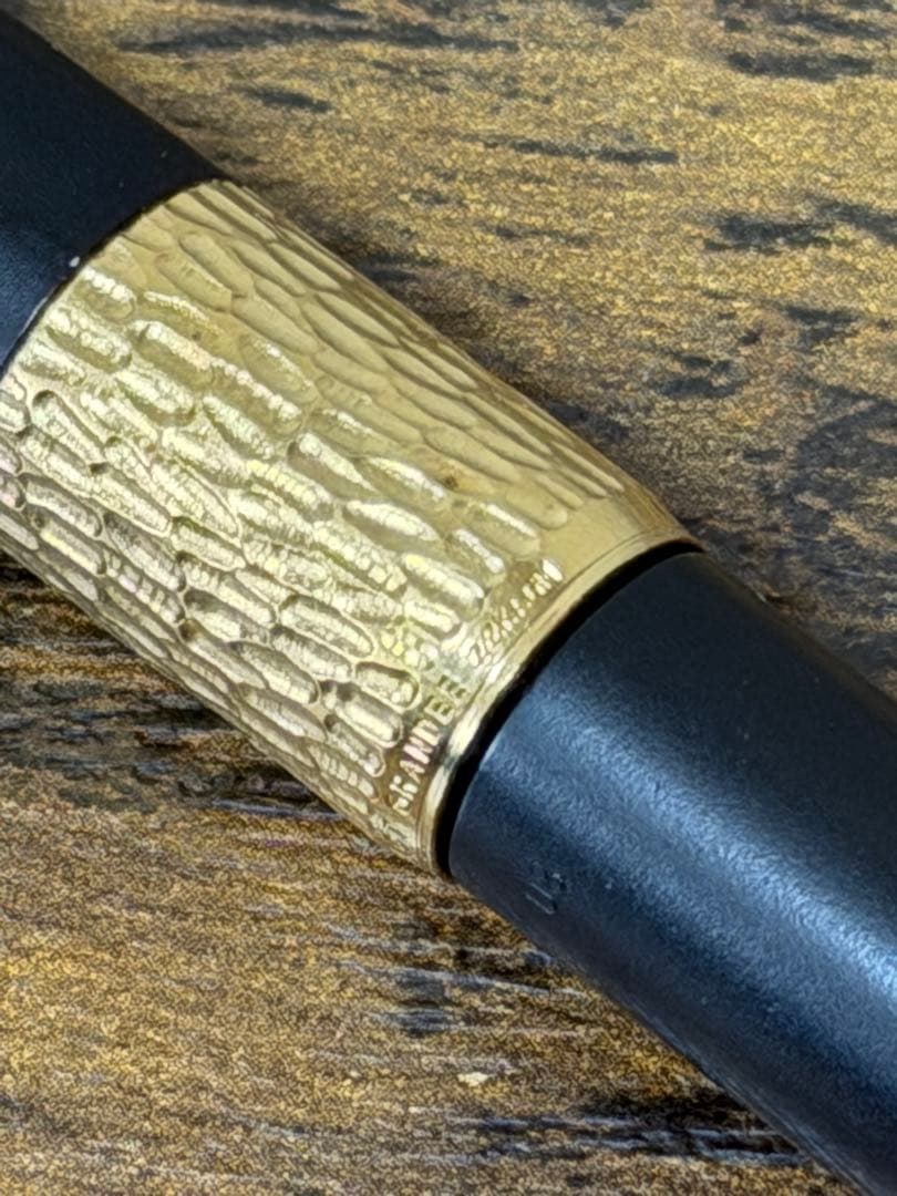 筆記確認＆洗浄済　1973年製　22KAGM 18金　パイロット　万年筆　中字