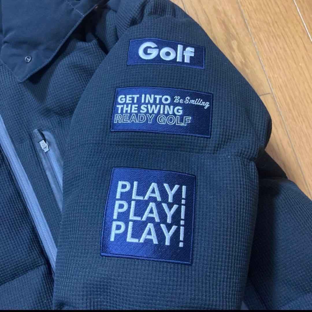 ★パーリーゲイツ★ダウンジャケット68 ゴルフ サイズ5 濃紺 美品