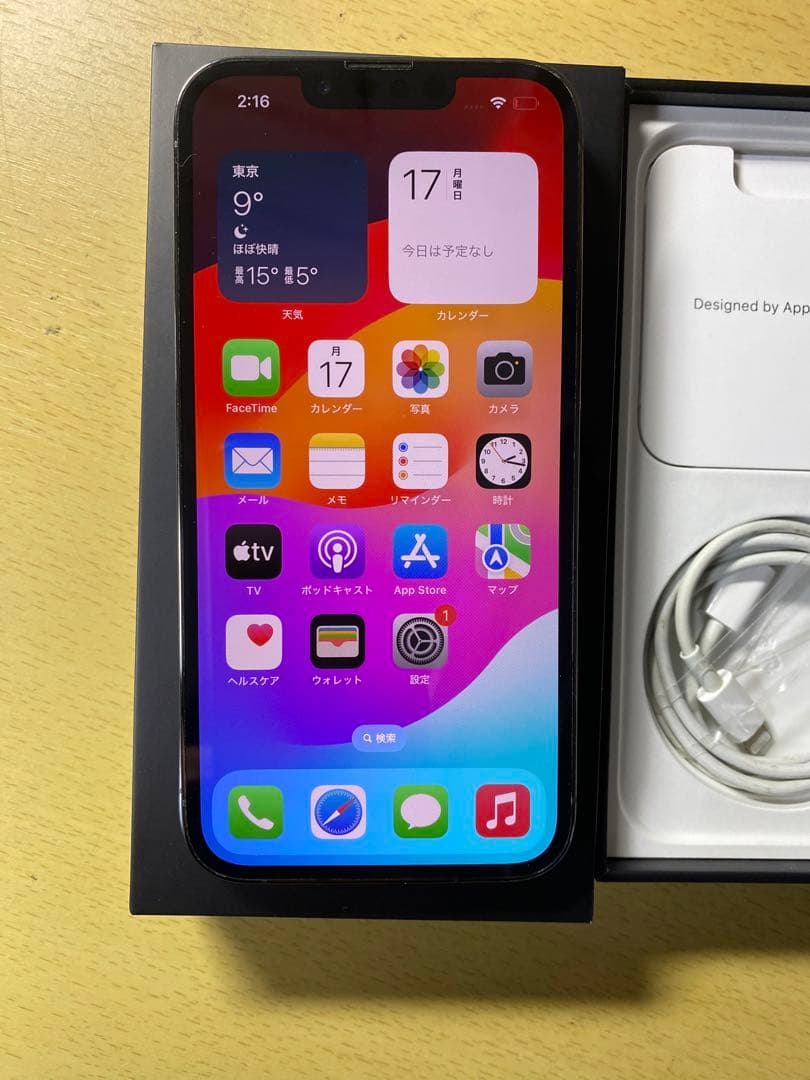 Apple iPhone 13 Pro 256GB グラファイト シンガポール版