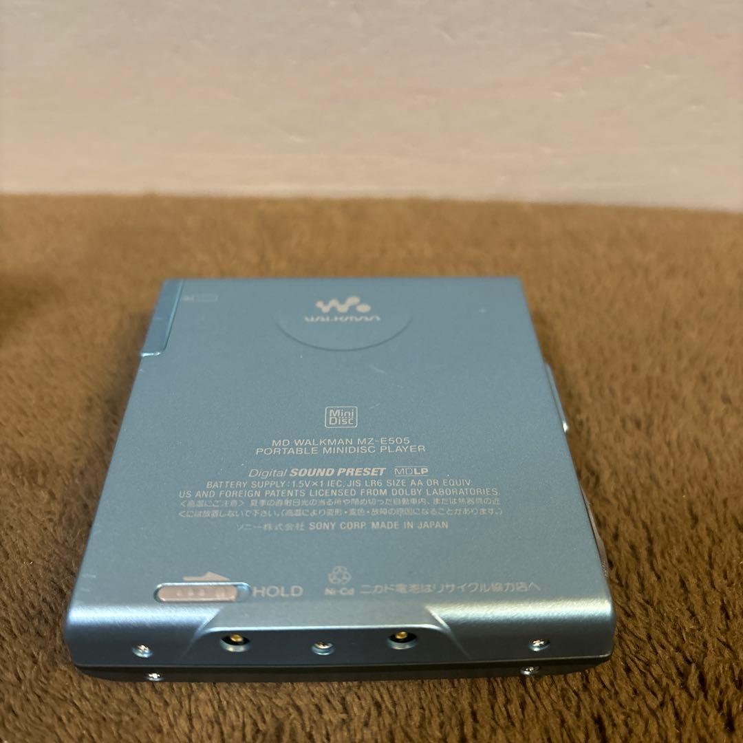 SONY MDウォークマン MZ-E505