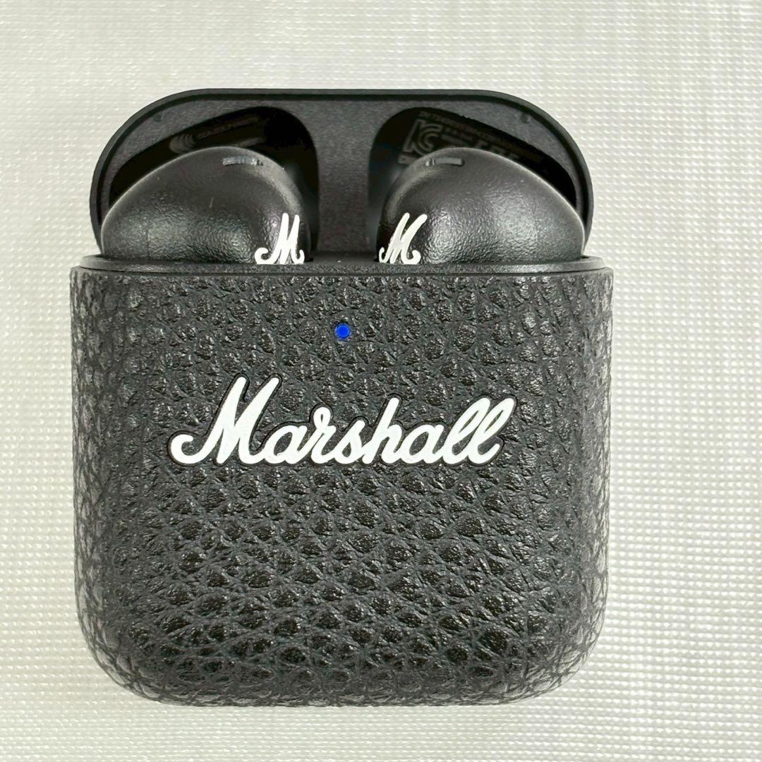 展示品 Marshall Minor IV ワイヤレスイヤホン ブラック