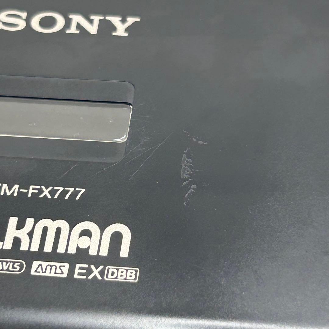 【稼働品】SONY ウォークマン WM-FX777 一部動作未確認