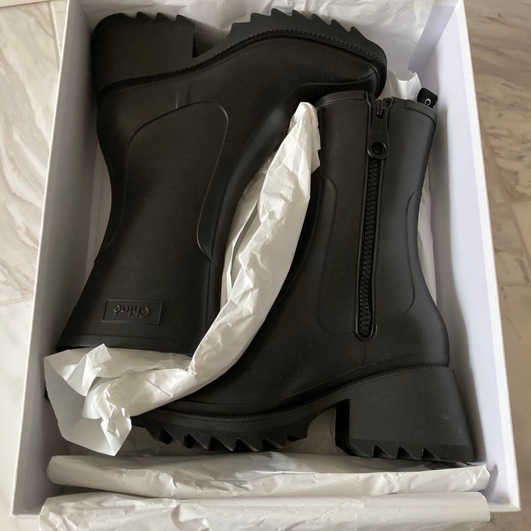 美品！Chloe BETTY レインブーツクロエ 長靴 38ブーツ